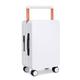 Suitcase Wide Trolley Luggage Boarding Case Small Suitcase Universal Wheel Password Box Simple Fashion Large-capacity Luggage Travel Luggage with Wheels ( Color : White , Taille unique : 20inch )