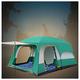 Thickening Tent Pop Up 5 to 8 People Waterproof Quick Build Double Skin Tent Premium Sturdy Gelert Tent for Hiking Camping