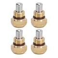 4PCS Walking Foot Valve, Excavator Joystick Button Foot Pedal Valve Buttons Button Replacement Excavator Joystick Button for 16 Tooth Breaker