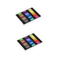 FRCOLOR Pack of 2 36 Hair Chalks for Girls Purple Hair Chalk Temporary Hair Colour Hair Chalk for Children Rainbow Hair Chalk Hair Wax Dyeing Hair Chalk for Dark Hair Hair Dye Gentle