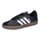 adidas Men's VL Court Sneakers, Core Black Cloud White Gum, 7.5 UK