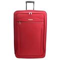 Ultra Lightweight 4 Wheels Soft Luggage Expandable Digit Lock Suitcases Travel Bags HLG140 (Red, X Large: H: 86 x L: 52 x W: 32, 4.5 kg, 150L)