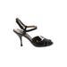 Dolce & Gabbana Heels: Black Solid Shoes - Women's Size 40 - Open Toe