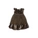 Gymboree Special Occasion Dress - A-Line: Brown Print Skirts & Dresses - Size 4Toddler