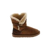 Ugg Australia Boots: Winter Boots Wedge Bohemian Brown Shoes - Women's Size 8 - Round Toe