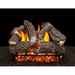 American Gas Log Aspen Whisper Vented Natural Gas/Propane Fireplace Log Set Plastic in White | 18 H x 34 W x 14 D in | Wayfair AS-24-PSS101RC-S-DBL