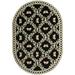 Black 90 x 0.25 in Area Rug - August Grove® Kinchen Southwestern Handmade Looped Wool Area Rug Wool | 90 W x 0.25 D in | Wayfair AGGR3802 38402239