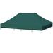 Arlmont & Co. Amaure Replacement Canopy Top Cover only Roof Fabric in Pink/Green/White | 120 H x 240 W x 7 D in | Wayfair