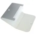 Small File Wallet Receipt Folder A6 Accordion Folder 7-Layer File Case Waterproof Plastic Accordion
