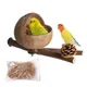 AMP Bird House Nid de perruche naturel Nid de perruche Niche de perruche Niche de perruche