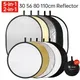 JINBEI 5in1 2in1 Reflector 30 56 80 110cm Collapsible Portable Light Diffuser Oval Round Reflectors
