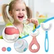 All Rounded Children U Shape Toothbrush Kids U Shaped Toothbrush U Shaped Toothbrush For Kids 2-12