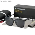 BARCUR Design Cat Eye Sun Glasses Women Plastic Titanium TR90 Frame Sunglasses Polarized UV400