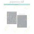 Carte de gaufrage en papier un petit gabarit de dessin pour bricolage peinture Scrapbooking