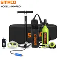SMACO S400 1L Mini Scuba Diving Tank/Equipment Oxygen Cylinder Underwater Breathing Portable Scuba