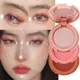 3 In 1 Highlighter Blush Face Contouring Makeup Powder Matte Glitter Rouge Tint Contouring