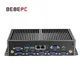 BEBEPC-Mini PC Industriel sans Ventilateur Core i7 i5 4200U Celeron 2955U HD WiFi 6 * RS232