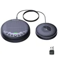 Bluetooth Speakerphone Conference USB Speaker EMEET Luna Plus Kit Speaker Phone with 8 Mics 360°
