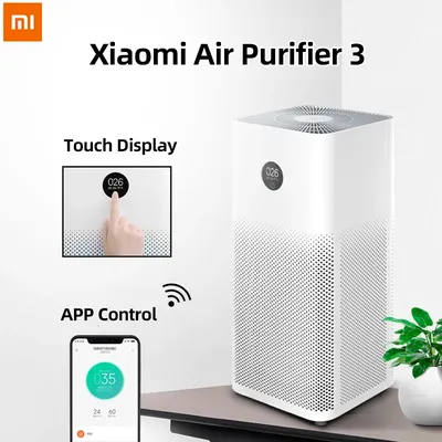 Xiaomi-Purificateur d'air automatique avec filtre Hepa supporter ficateur d'air à la maison