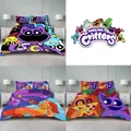 Smilings Critters Bedding Set Quilt Cover Pillowcase Anime Thing Hands Bed Spead Bedroom Duvet Cover