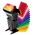 Carte de document pour yongnuo filtre flash gel boîte souple 12 couleurs/ensemble flash de