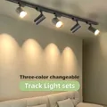 Spot Lumineux LED sur Rail Applique Murale COB R64.Spot pour Magasin de Vêtements Salon et Maison