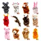 12 Zodiac Hand Puppet Stuffed Animal Muppet Finger Glove Plush Doll Toy Parent Child Early Learning