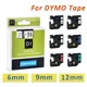 1Pcs 6/9/12mm D1 Tape Compatible Dymo 45013 43613 43618 40913 40910 Label Tape for Dymo Label