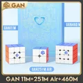 Cube magique magnétique GAN Speed Mirror avec coffret cadeau jouet professionnel puzzle de 251m