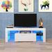 Orren Ellis Schreib TV Stand for TVs up to 55" Wood in White | 18 H in | Wayfair 2D689812C5534A2C8CAE5A65FEC4D170