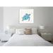 Bayou Breeze "Deep Sea IV No Words" Gallery Wrapped Canvas By Anne Tavoletti Canvas, Wood | 18 H x 18 W x 1.5 D in | Wayfair