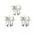 Mode Bowknot Anhänger Zubehör Temperament Vintage zarten Bowknot Charms für DIY Modeschmuck machen