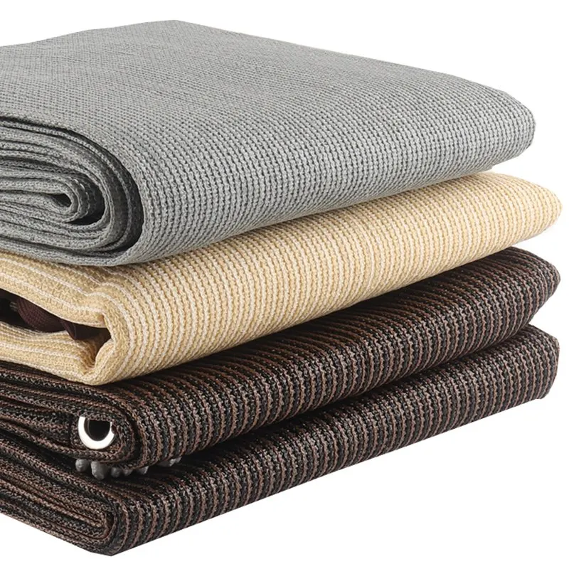 HDPE-Anti-UV-Sonnenschutznetz, 90 % Schattierungsrate, Pool-Pflanzenabdeckung, Balkon, Garten, Anti-Sonnenbrand-Schattenstoff, hervorragende Qualität Image