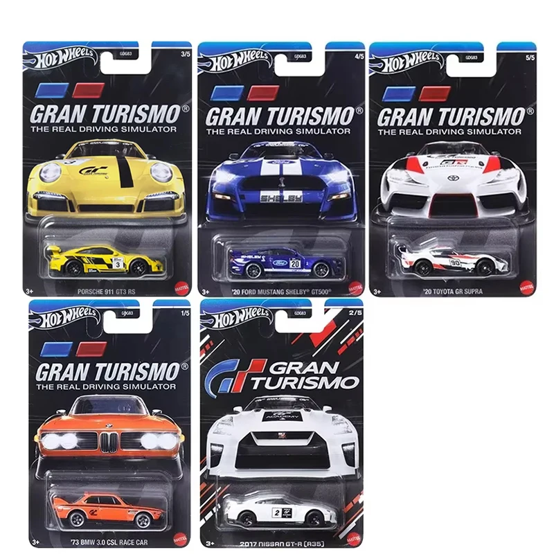 Original heiße räder auto gran turismo echte fahr simulator legierung bmw ford mustang spielzeug für jungen 1/64 nissan toyota fahrzeug geschenk Image