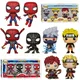 Funko pop spider-man-helden sind obdachlose peter parker mysterio gwen naruto vinyl action figuren