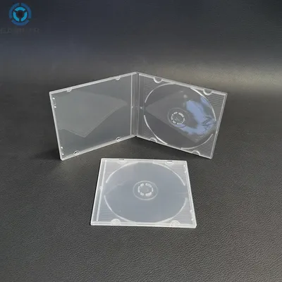 1pc 8cm read star transparent pp ultra dünne Standard-DVD-Hülle 3-Zoll-CD-Paket tragbare