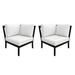 Madison Ave. Corner Sofa in Alabaster (Set of 2) - TK Classics Ki062B-Cs-Db-White