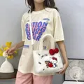 Borse e borsette Sanrio Hello Kitty borsa a tracolla in peluche per donna Kuromi My Melody Anime