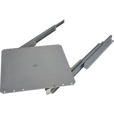 TV-Halterung mit Vollauszug, Halter ausziehbar 320x320 mm, Stahl silber Image