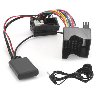 Auto Bluetooth 5.0 aux-in Kabel Audio Adapter Passend für Citroen C2/ C3/ C4/ C5/ C6 mit Mikrofon Image