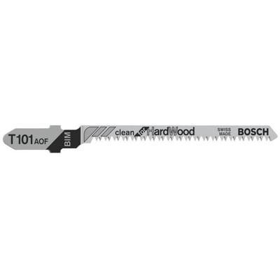 Accessories 2608636225 Stichsägeblatt t 101 aof Clean for Hard Wood, 3er-Pack 3 St. - Bosch