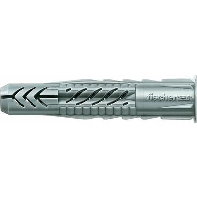 Uxr Dübel Universaldübel ø10x60mm Allzweckdübel Kunststoff grau mit Rand - Fischer