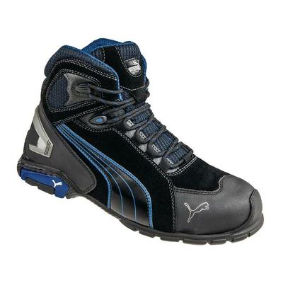 Puma Sicherheitsstiefel Rio Black Mid Größe 47 schwarz / blau - 63.225.0-47 Image