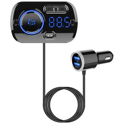 Bluetooth 5.0 FM Transmitter / Bluetooth Car Kit Car Handsfree Bluetooth / QC 3.0 / MP3 Car
