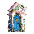 Enchanting Fairy Garden Gate Whimsical Wooden Tree Decor for Doorway, Courtyard, and Garden - Delightful Wood Ornament Craft for Fairy Tale Home Decor