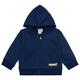 loud + proud Unisex Baby Sweatjacke, GOTS-Zertifiziert Jacke, Ultramarine, 62/68