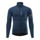 wosawe Herren Thermo Winter Radjacke Fleece Futter Langarm Jersey winddicht Laufen Reiten Ciclismo Radsportbekleidung