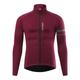 wosawe Herren Thermo Winter Radjacke Fleece Futter Langarm Jersey winddicht Laufen Reiten Ciclismo Radsportbekleidung