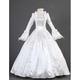 Blumenstil Prinzessin Cocktailkleid Vintage-Kleid Kleid Maxi Prinzessin Übergrössen Brautkleidung Alles Prinzessin Quadratischer Ausschnitt Karneval Hochzeit Party Bühne