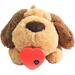 Dog Toy for Puppy Heartbeat Puppy Toy Stuffed Puppy Dog Toy with Heartbeat for Puppies Stuffed Animal with Heartbeat for Puppy Dog Pillow(Yellow)